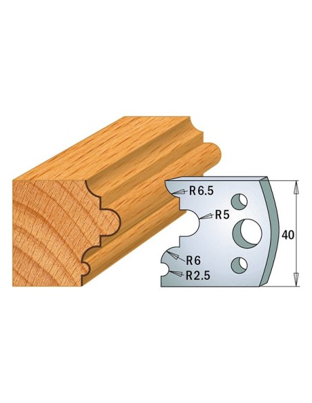 Coltelli sagomati 690.036 Limitatori 691.036